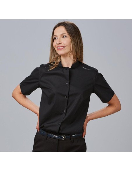 CAMISA MUJER M/C C/MAO ELASTAN "RED LINE"