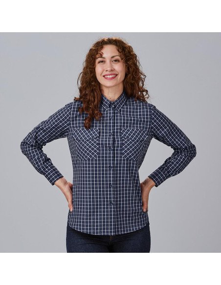 CAMISA MUJER CUADROS CATERINA