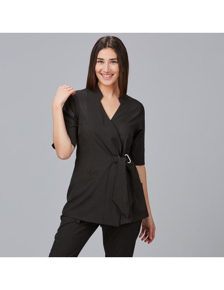 BLUSA CRUZADA MUJER BUGULA