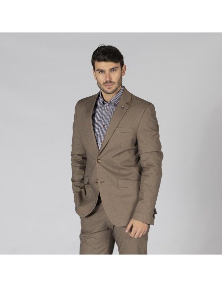 AMERICANA HOMBRE 2 BOTONES SLIM FIT MEETING
