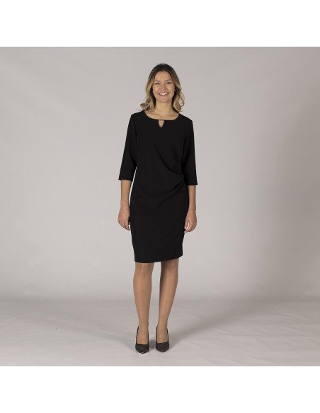 VESTIDO DRAPEADO TRIVIAL