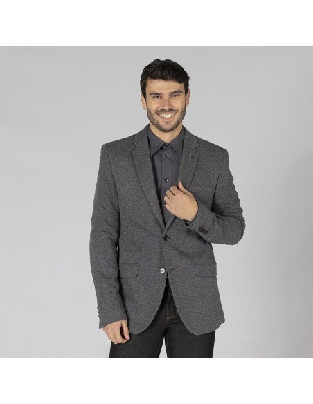 AMERICANA HOMBRE 2 BOTONES SLIM FIT KNITSUIT