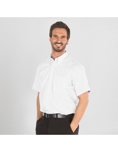 CAMISA HOMBRE 1 BOLSILLO M/CORTA