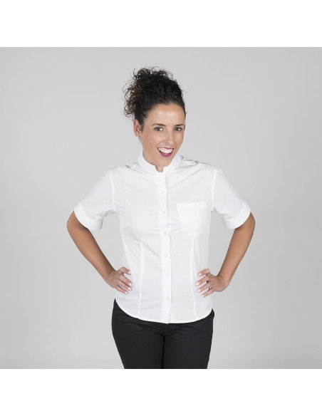 BLUSA MUJER C/MAO M/CORTA