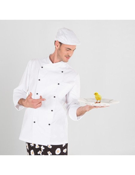 CHAQUETA HOMBRE COCINA NIZA SIN BOTONES (PEDIR APARTE REF 3111)