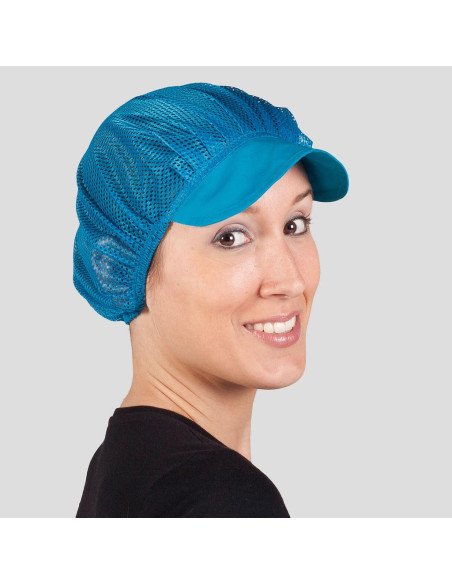 GORRA UNISEX REJILLA Y VISERA COLOR (PAQ. 10 UNID.)