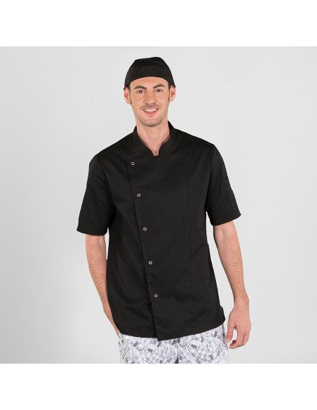CHAQUETA COCINA UNISEX LUQUE M/C