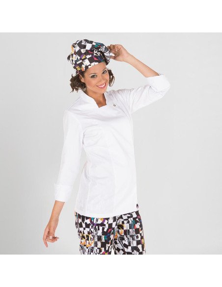 CHAQUETA COCINA MUJER LARA