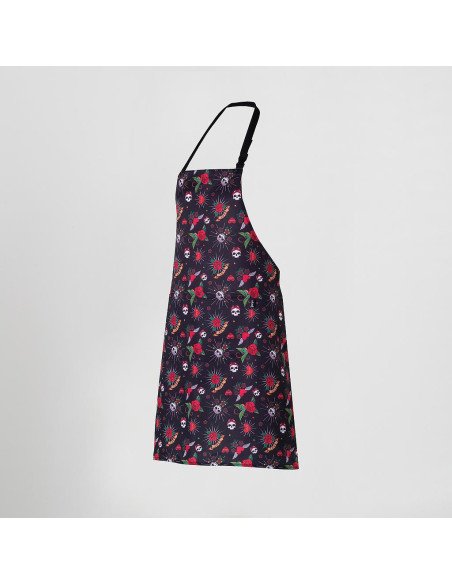 DELANTAL CON PETO ESTAMPADO 80X68 CM