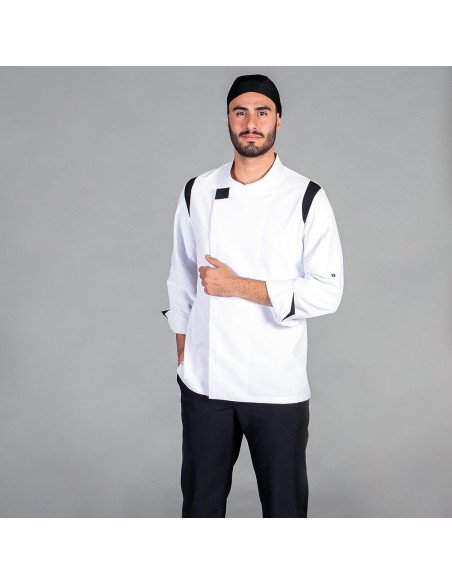 CHAQUETA COCINA UNISEX ABADES