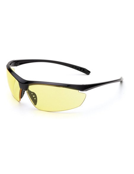 2188GCASIN Gafa mod CARBON Gafa de montura universal, ocular amarillo y patillas flexibles