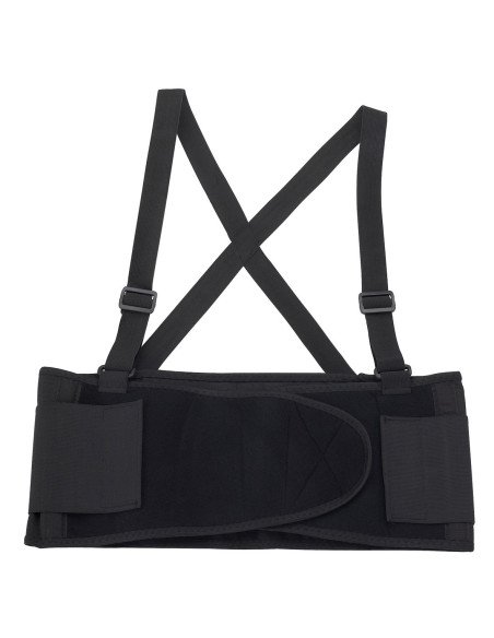 1388FLNNE Faja lumbar con tirantes regulables y cierre de velcro