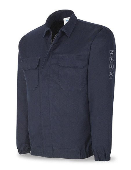 988CICAM Chaqueta IGNÍFUGA y ANTIESTÁTICA Algodón 260 gr