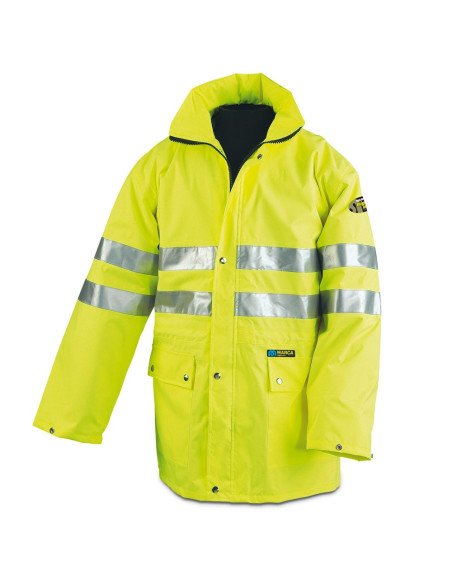 288TAFYF Chaqueta AV amarilla poliéster 140 g