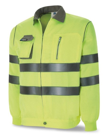 488CFTOPYF Chaqueta AV poliéster algodón 230g