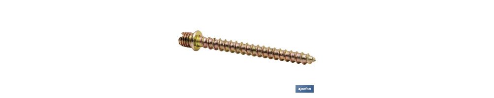 TIRAFONDOS ROSCA CHAPA