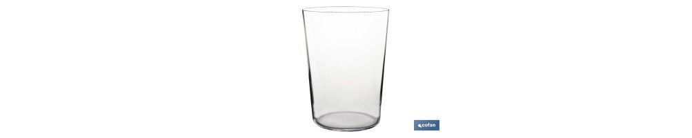 VASOS DE SIDRA DE CRISTAL FINO