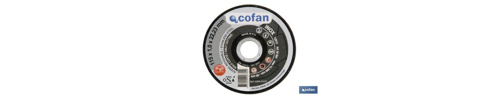Discos Extrafinos para Acero INOX