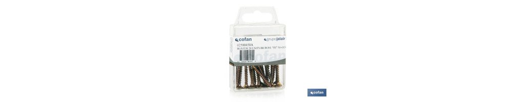 Tornillos Aglomerado DIN 7505A