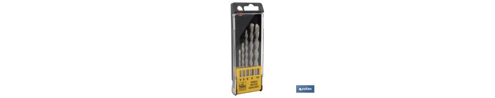 Juego de brocas para muros profesional