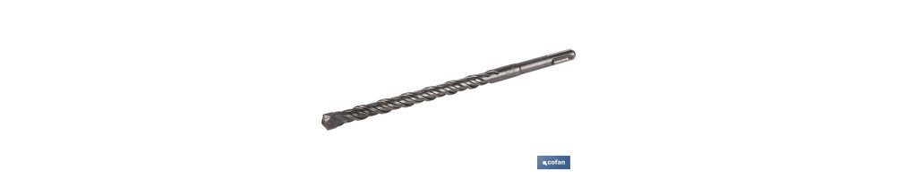 Brocas percutoras SDS PLUS para muros