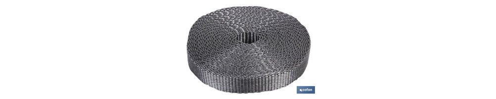 Blister cinta persiana 14mm x 5m (gris)