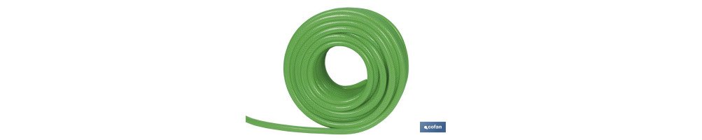 Manguera Flexolátex | Color verde translúcido | Diferentes Medidas de Longitud y Diámetro