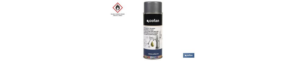 Aceite en spray para corte y taladro 400 ml | Lubricante de perforación | Para evitar el sobrecalentamiento