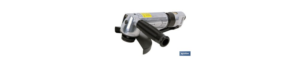 Amoladora angular neumática para discos Ø115/125mm | Amoladora neumática 115/125mm de diámetro útil