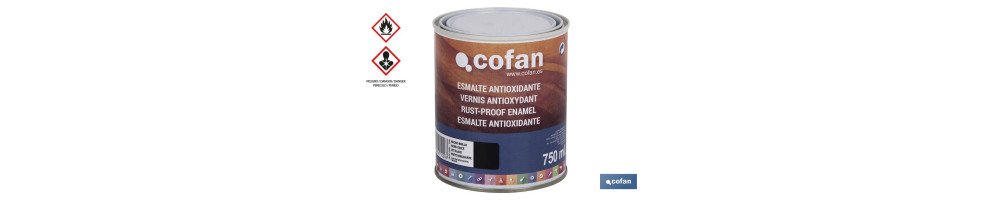 Esmalte Antioxidante | Varios Colores | Tamaño del envase 750 ml