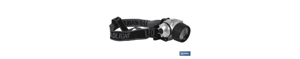 Linterna Cabeza 19 LED