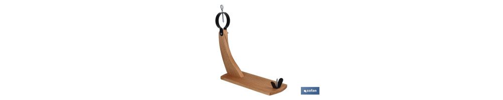 Jamonero Góndola | Modelo Reserva | Fabricado en Madera | Medidas 37,5 x 16,8 x 60 cm