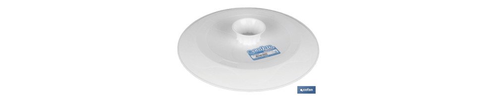 Vuelcatortillas con agarrador | Fabricado en polipropileno con certificado alimentario | Medida: 29 x 29 x 5 cm.