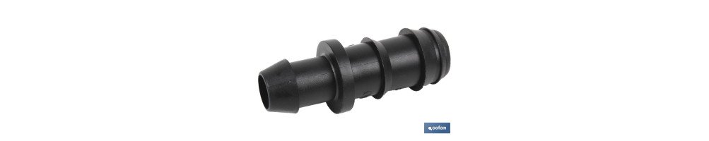 Toma inicial para sistema de riego y aspersión | 16 mm de diámetro | Para mangueras | Ideal para jardinería y agricultura