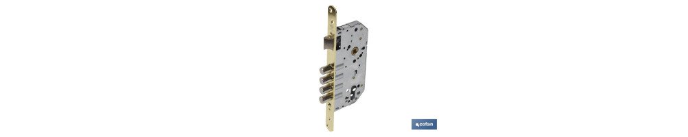 CERRADURA EMBUTIR 4P (PUERTAS MADERA)