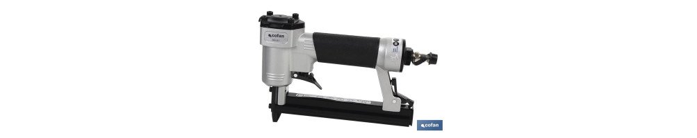 Grapadora Neumática | Para grapas modelo 80/6, 8, 10, 12, 14, 16 mm