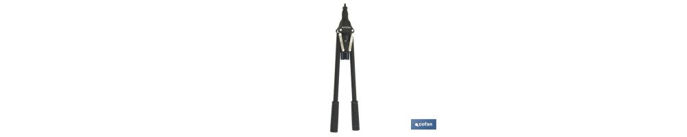 Remachadora profesional grande para tuercas remachables | Capacidad desde tuercas de M-5 hasta M-12