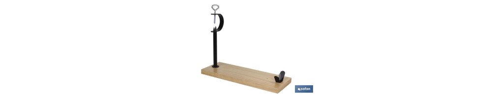 Soporte jamonero | Fabricado en madera