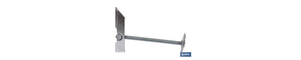 Basculantes por gravedad con tornillo | Rosca de métrica 6 mm | Para la fijación de elementos ligeros