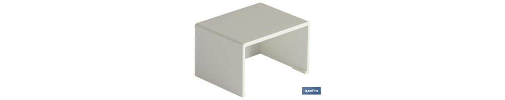Tapa final para minicanal eléctrico | Varias medidas | Grado IP 40