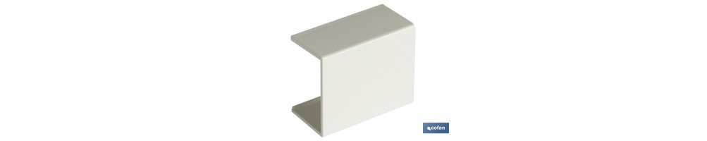 Unión plana para minicanal eléctrico | Varias medidas | Grado IP 40