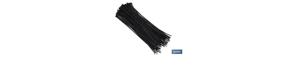 Bridas de Nylon PA 6.6 Color Negras
