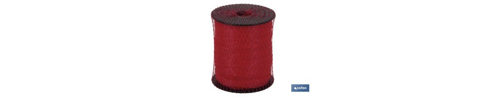 Rollo de malla tubular Universal | Varios colores | Medidas 100 mm x 25 metros