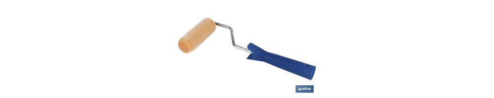 Mini rodillo piel de melocotón | Para lacado y esmaltado | Sistema Antigoteo