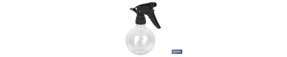 Pistola pulverizador en forma de bola | Boquilla negra | Accesorio de limpieza multiusos