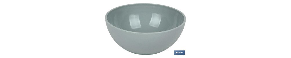 Bol Modelo Albahaca | Fabricado en Polipropileno | Cuenco | Varios Colores y Medidas | Multiusos