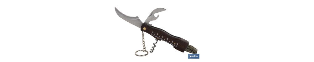Navaja de recolección de setas