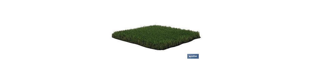 Césped Artificial para terraza y jardín | Modelo acolchado, confortable y resistente | Ideal para exteriores y piscinas