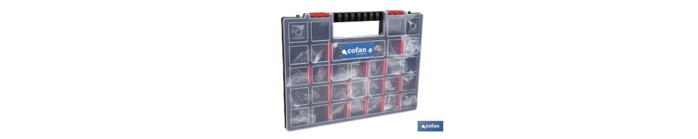 Maletín Surtido Pasadores Elásticos DIN-1481 (Caja con 2.350 Unds)
