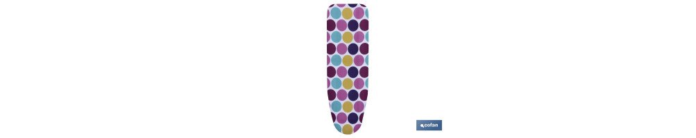 Funda Acolchada Círculos | Medida: 135 X 53 cm